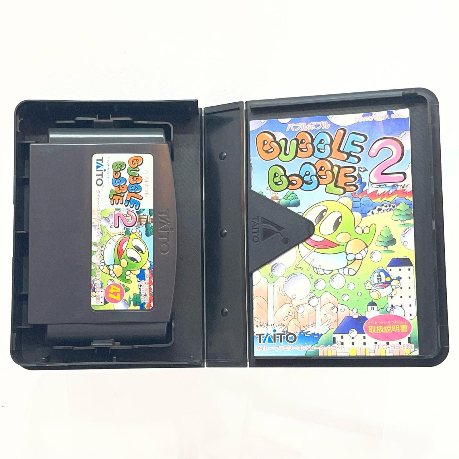 尾張小牧店】FC バブルボブル2 取説傷みあり ファミコン【レトロ 