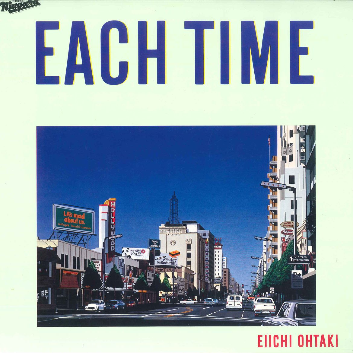 LP 大滝詠一 Each Time 28AH1555 NIAGARA /00260 - メルカリ