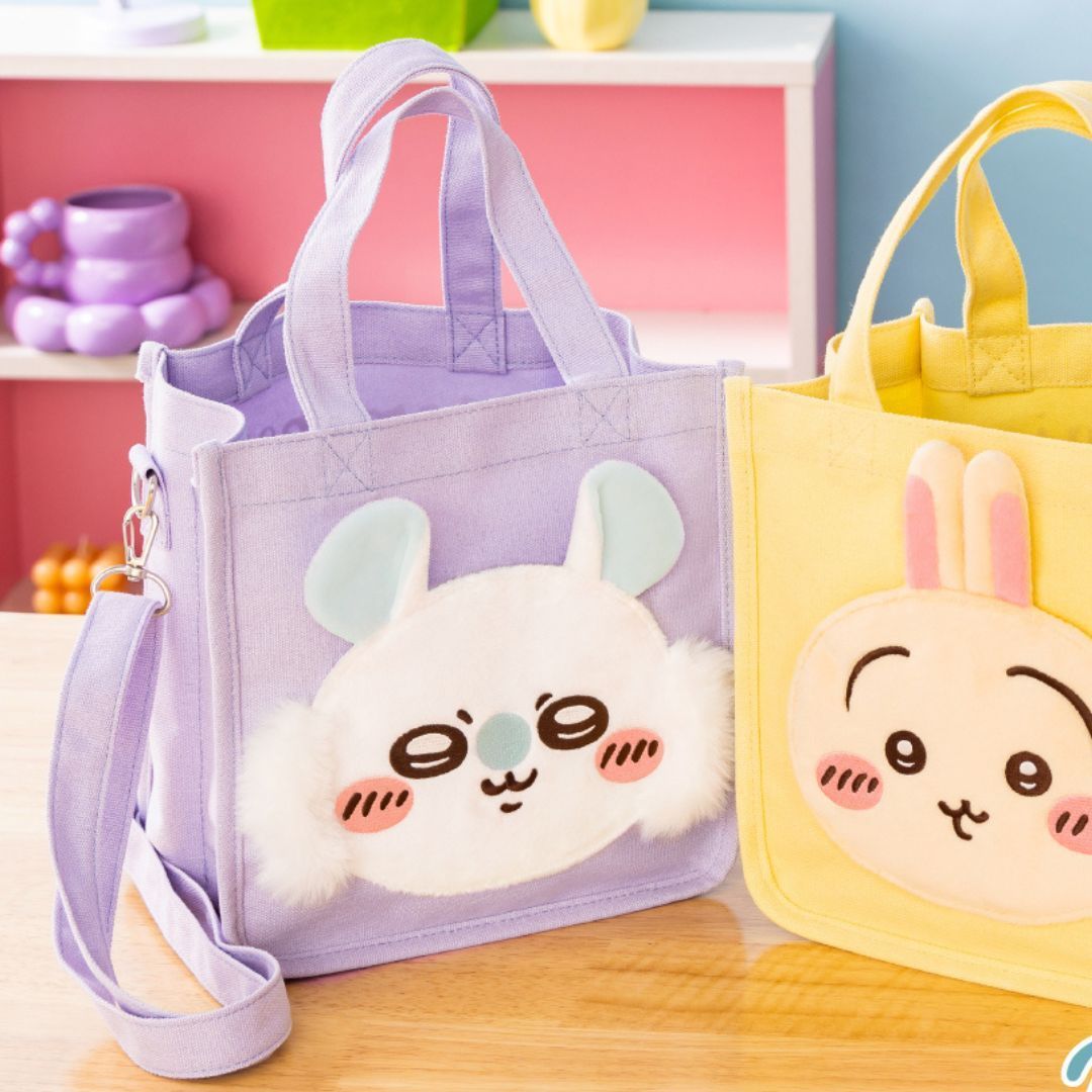 かわいいモモンガのデザイン 枕とミニトートバッグ セット ちいかわ 2WAYミニトートバッグ（モモンガ） - メルカリ