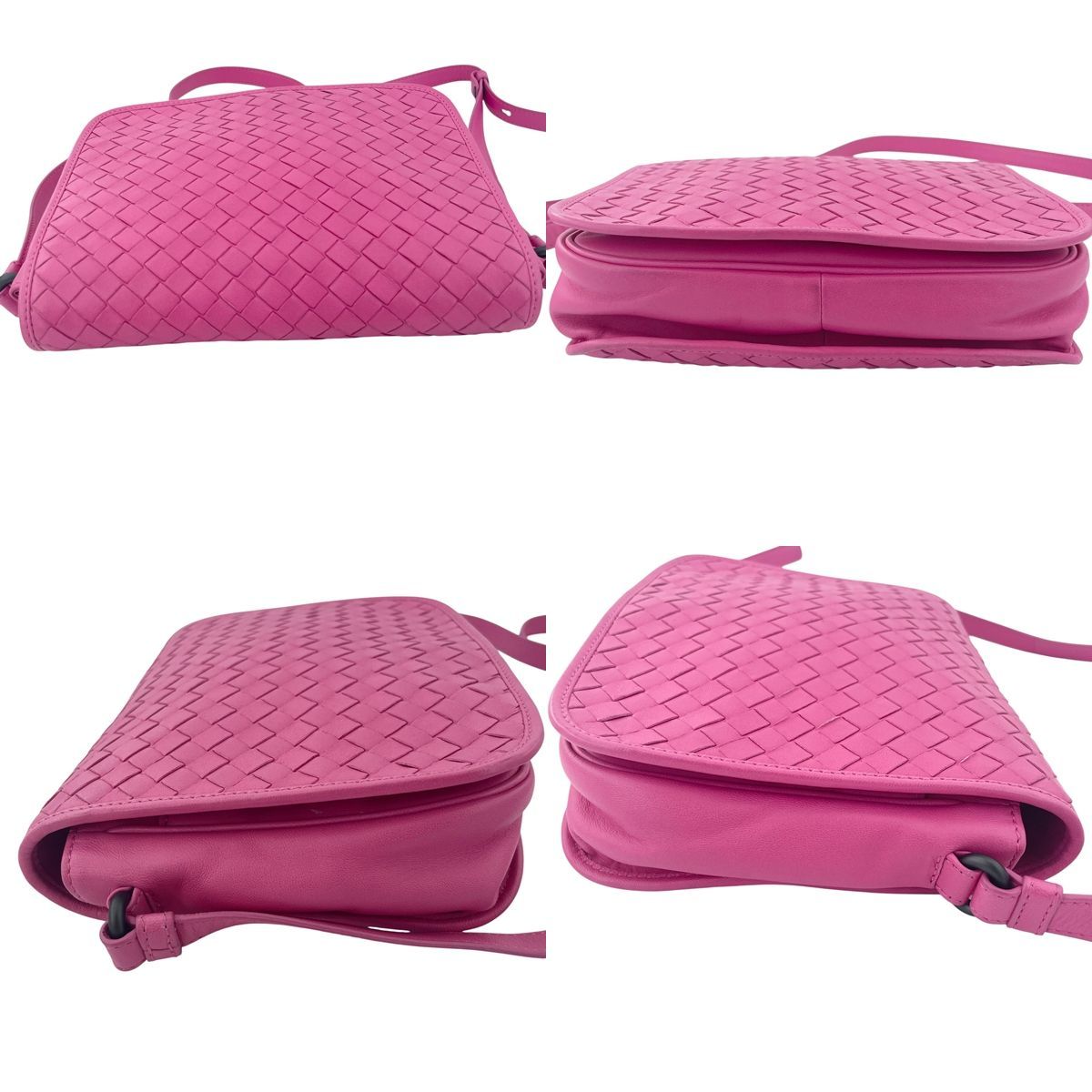 中古】 Bottega Veneta ボッテガウェネタ イントレチャート ショルダー
