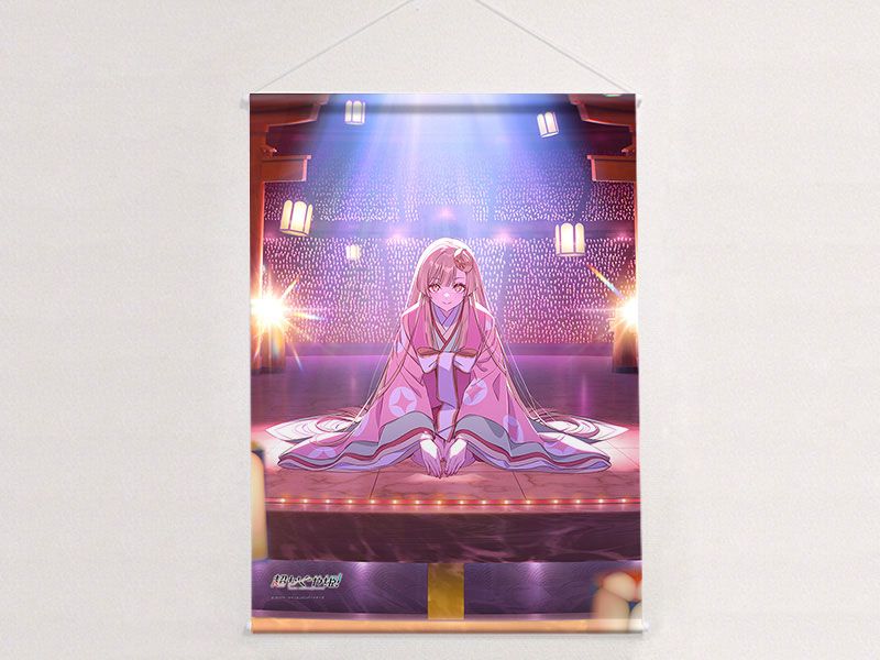 超かぐや姫！ B2タペストリー ティザービジュアル Wスエード 新品 未