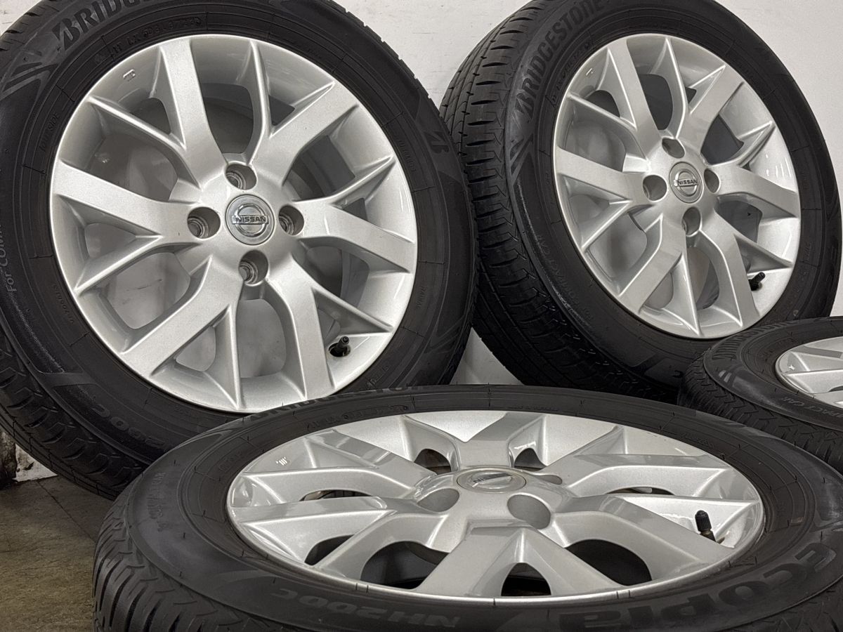 バリ溝】ニッサン E12 ノート e-power メダリスト 純正 15in 5.5J +40