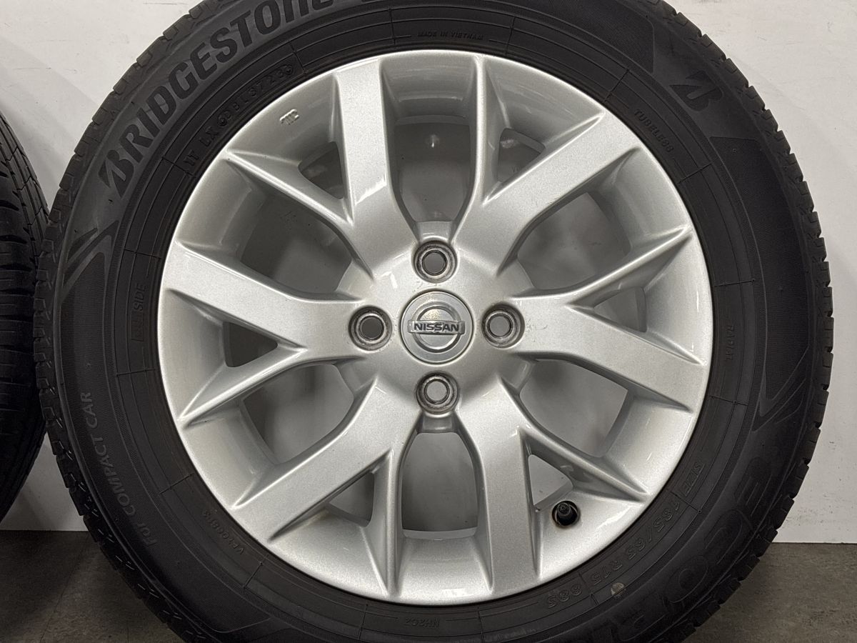 バリ溝】ニッサン E12 ノート e-power メダリスト 純正 15in 5.5J +40