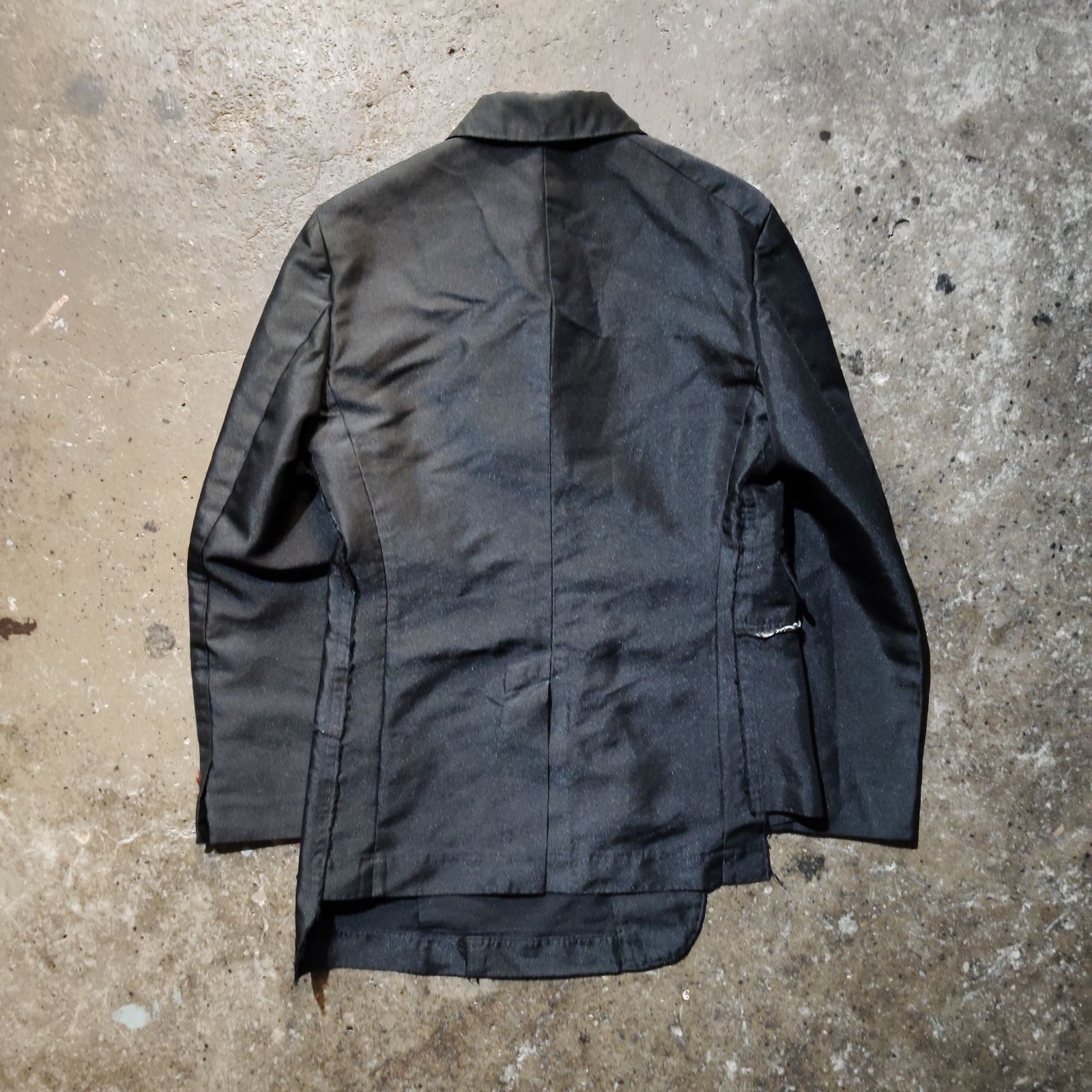 COMME des GARCONS HOMME PLUS 20aw エステル縮絨ねじれジャケット