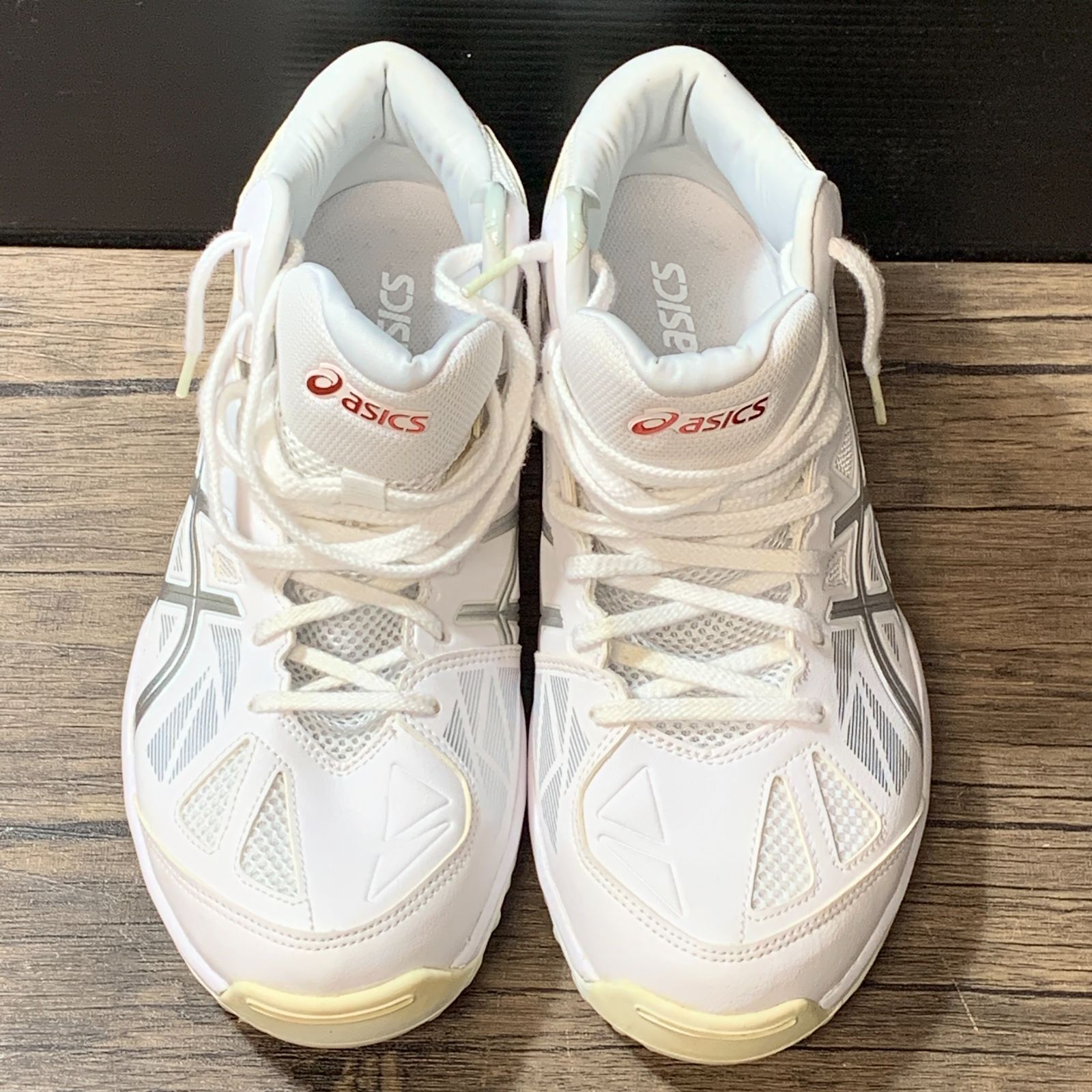 むつ58-052805】asics アシックス GELHOOP ゲルフープ V8-WIDE 27cm