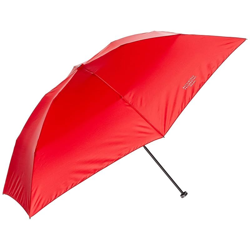 【新品】 [ムーンバット] MACKINTOSH PHILOSOPHY(マッキントッシュ フィロソフィ) Barbrella(バーブレラ) 【軽量】 ミニ傘 無地 55cm レッド 日本 親骨55cm (FREE サイズ) 1