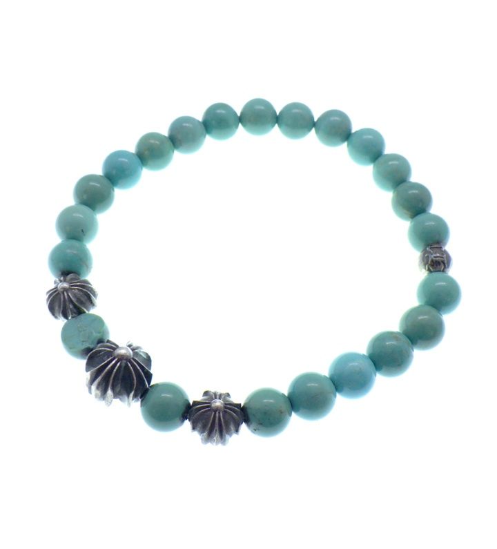クロムハーツ CHROME HEARTS 【 8mm BEAD 】 ターコイズ ビーズ