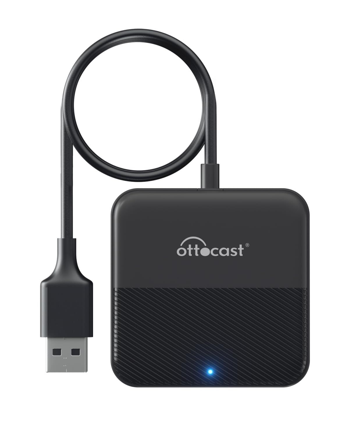 Ottocast Car TV Mate オットキャストカーテレビメイト新型メディアアダプター ファイヤーtvスティックを車で見る HDMI出力のTVstickなどのストリーミングメディアプレイヤーや地デジチューナーを接続 車 動画再生 有線CarPlay搭
