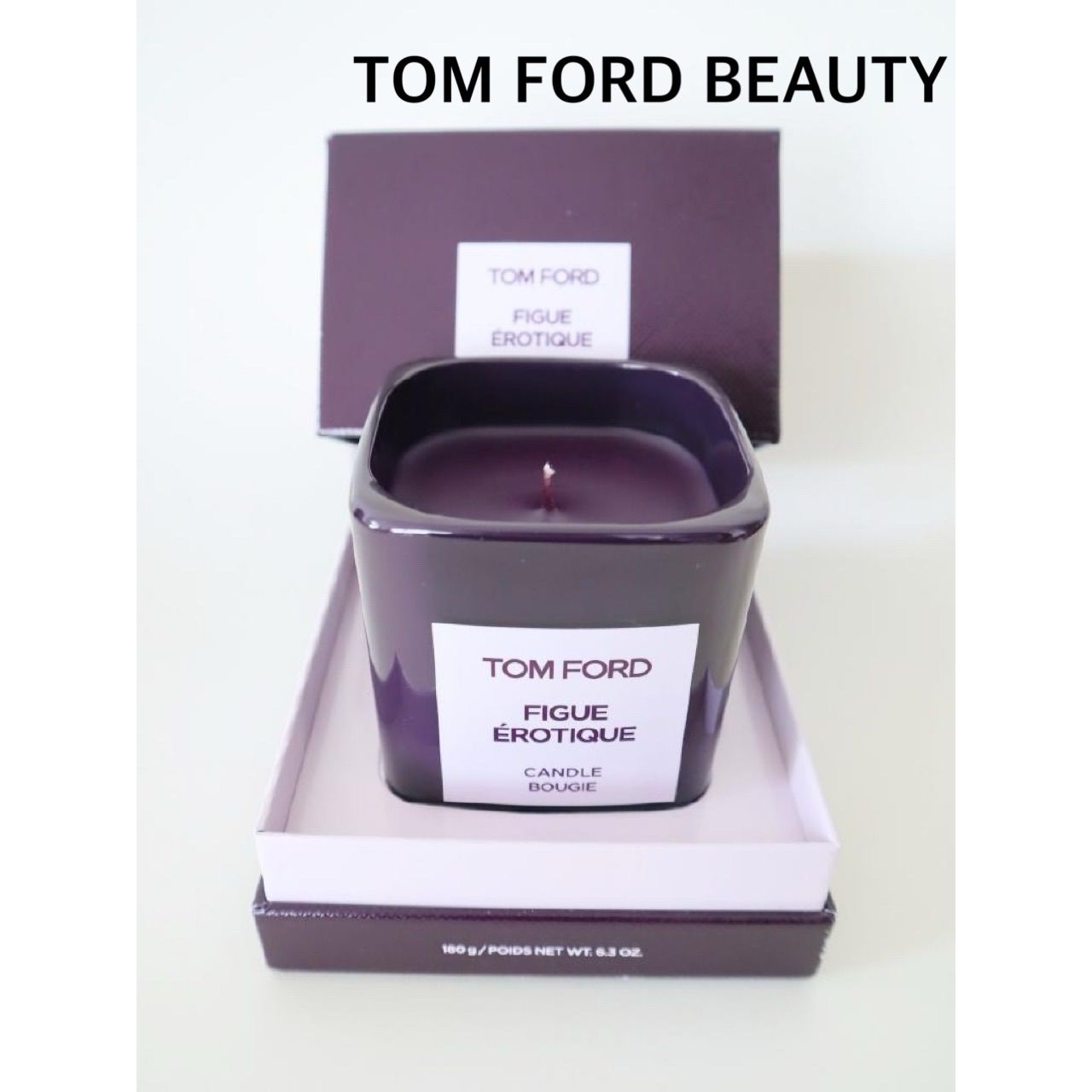 【未使用】TOM FORD BEAUTY　トムフォード　プライベート ブレンド キャンドル フィグ エロティック　送料込み　6467442