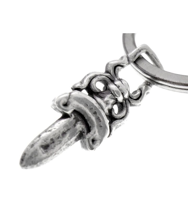 クロムハーツ CHROME HEARTS 【 No5 DGGR 】 #5 ダガー キーリング
