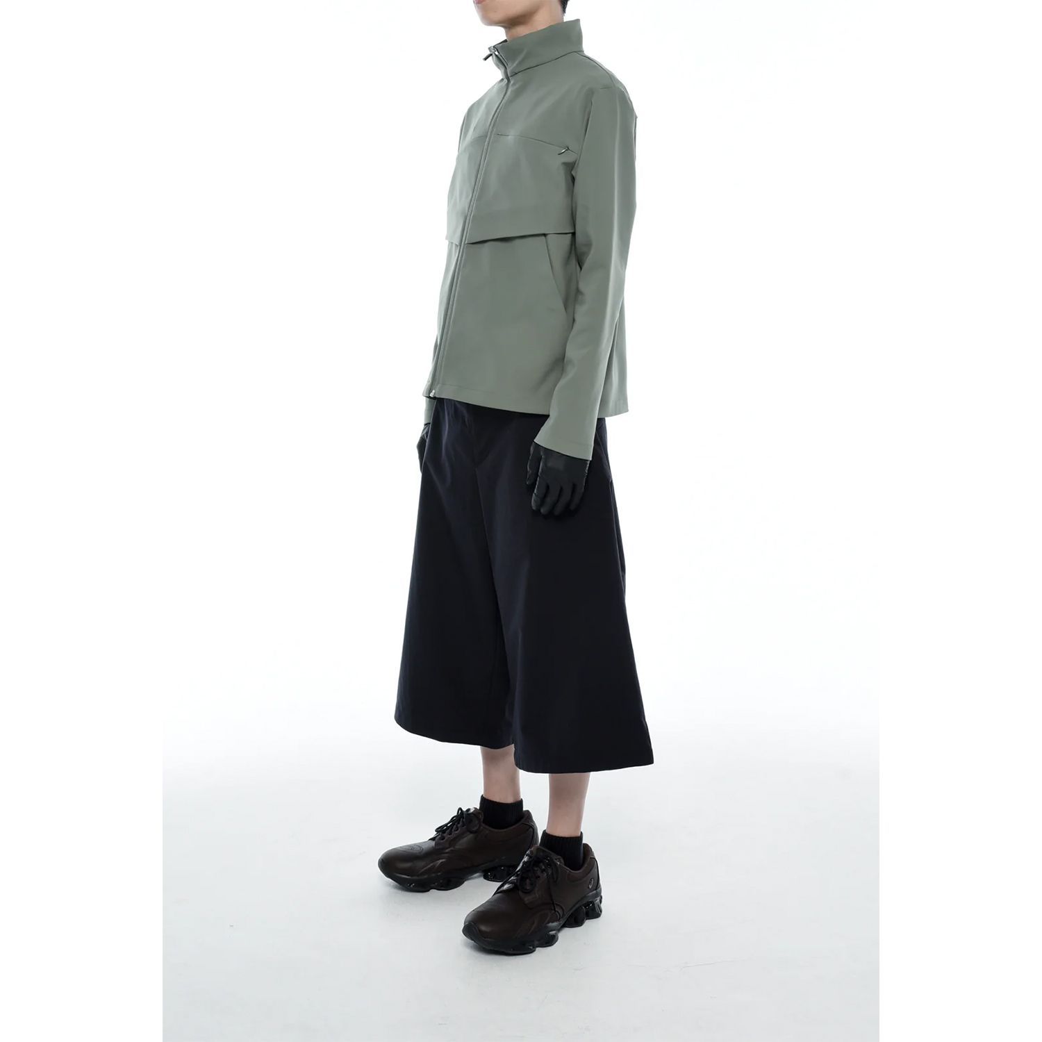 ryaw | Sy SHORTS (BLACK) ショートパンツ ハーフパンツ ナイロン