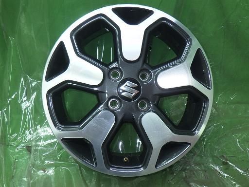 【中古】ハスラー 純正 アルミホイール1本 15*4.5J +45