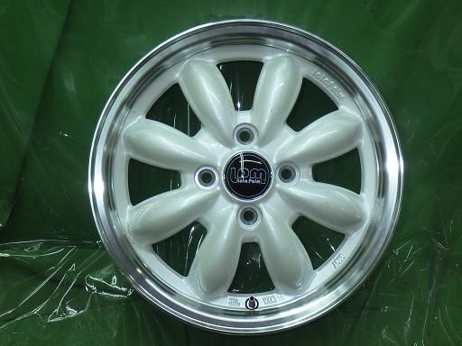 【中古】lalapalm アルミホイール1本 14*4.5J +45