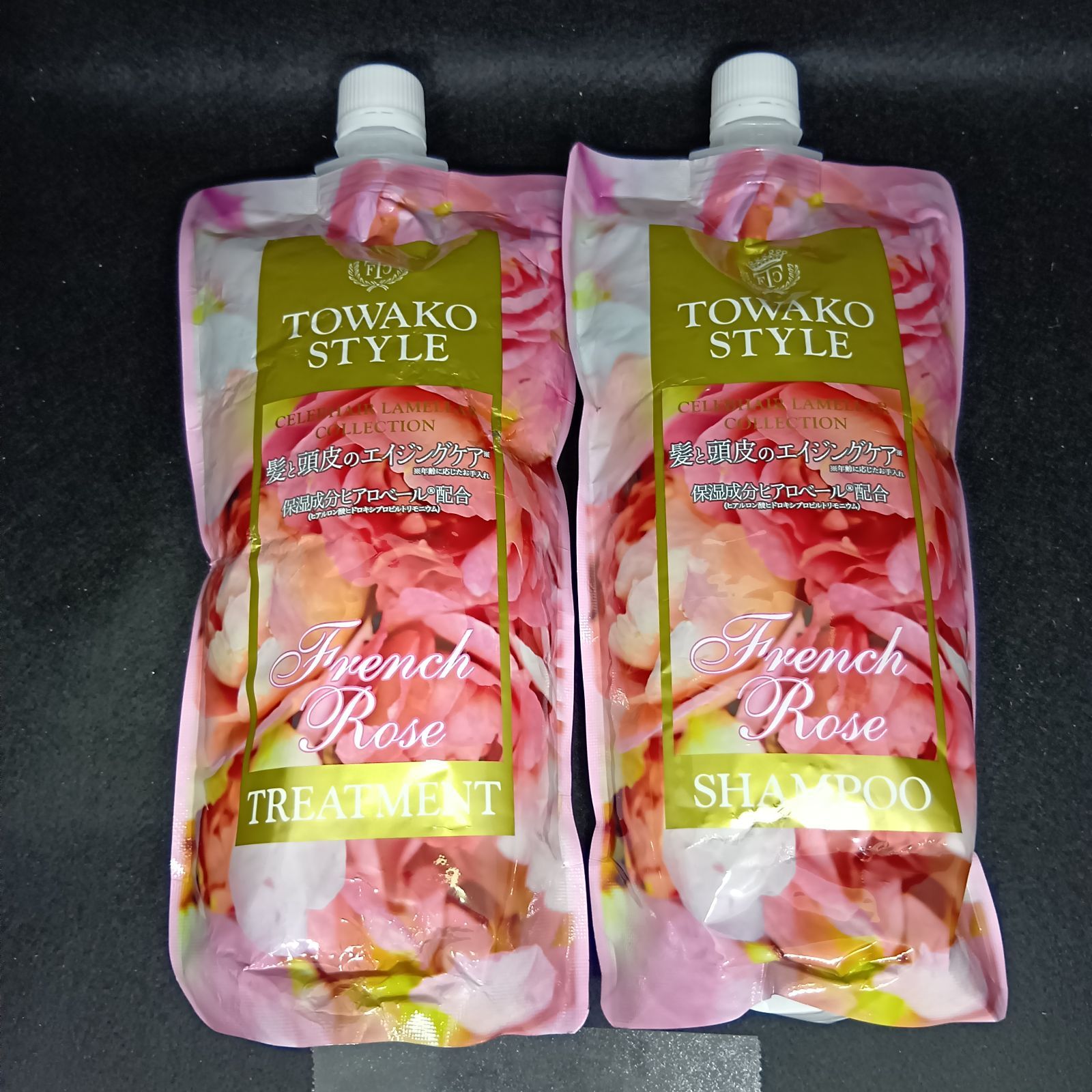 未開封】FTC セレブヘア ラメラシャンプー トリートメント 各500ml 詰