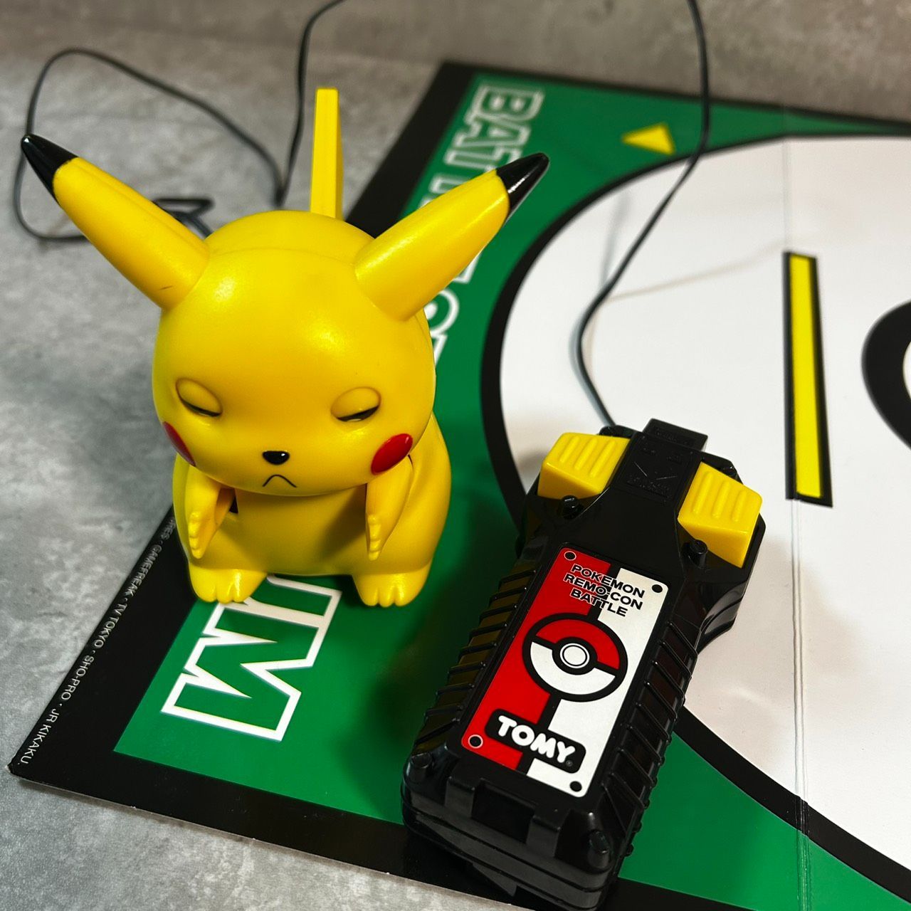 ポケモンリモコンバトル　6体　TOMY 動作品】ポケモン リモコンバトル ポケモンスタジアムセット 当時品