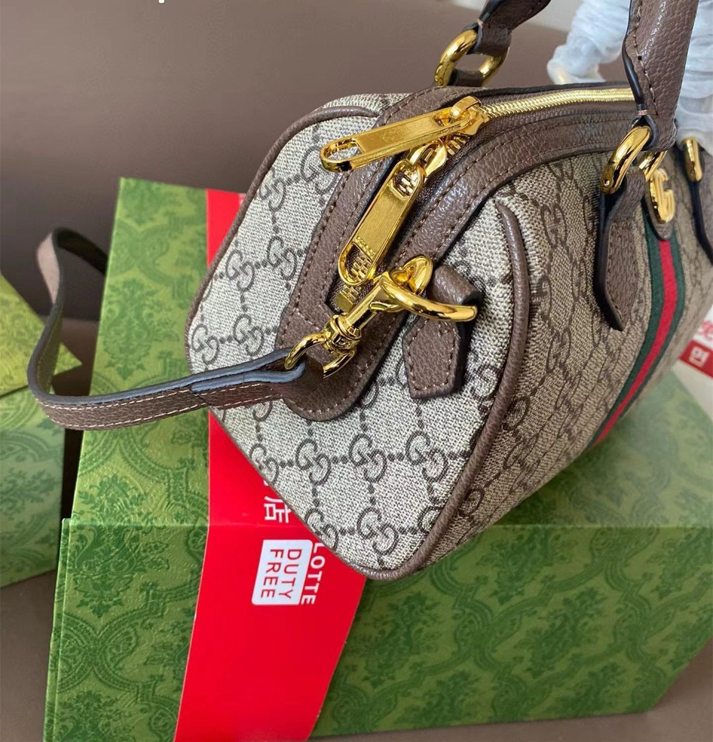 超美品】GUCCI グッチ GGショルダーバッグ - メルカリ