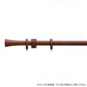 【新品・4営業日で発送】30010694 トーソー(TOSO) 装飾レール ノルデイ25 Cセット ウォ-ルナット シングル1.20m (2288403)