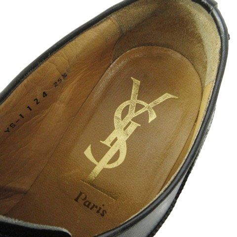 イヴサンローラン YVES SAINT LAURENT メダリオン ストレートチップ