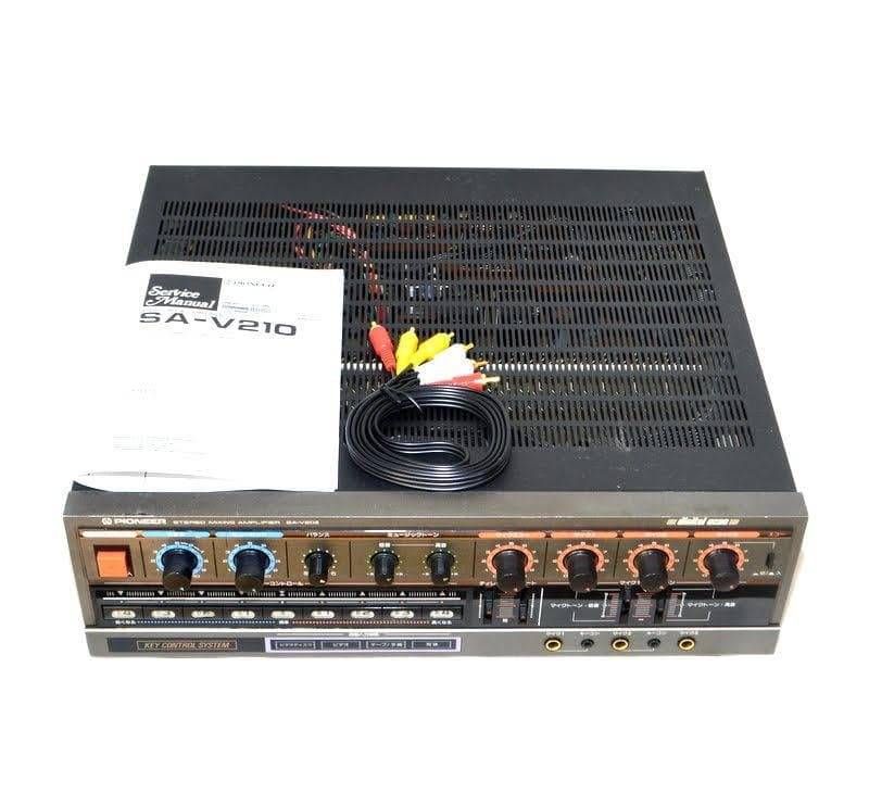 動作美品/新品AVケーブル付属】パイオニア Pioneer SA-V20Ⅱ カラオケ 