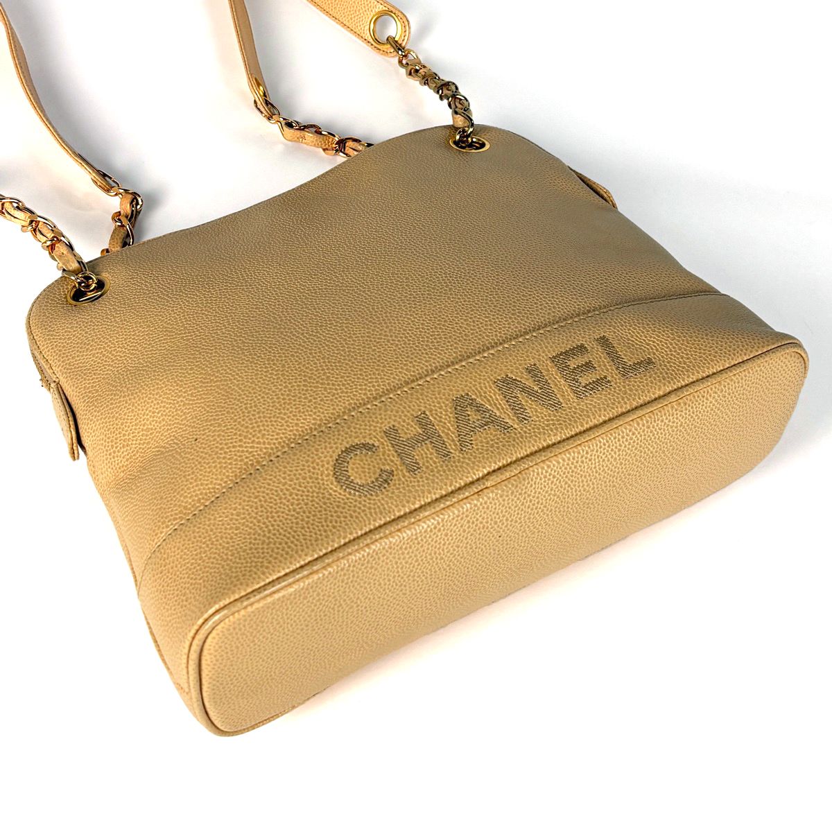 シャネル CHANEL ロゴ チェーン トートバッグ ショルダーバッグ