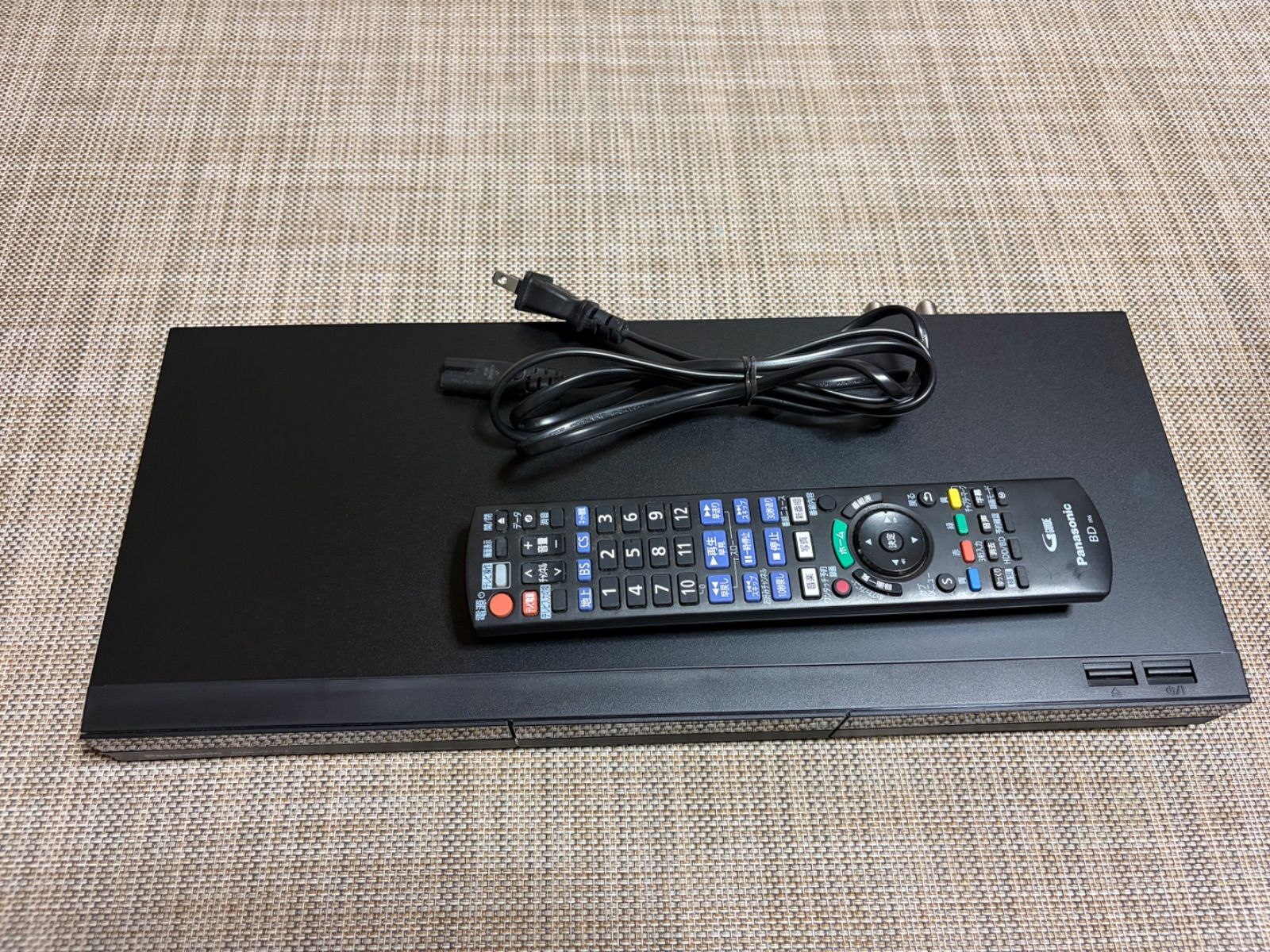 美品】パナソニック ブルーレイディスクレコーダー DMR-2W102 - メルカリ