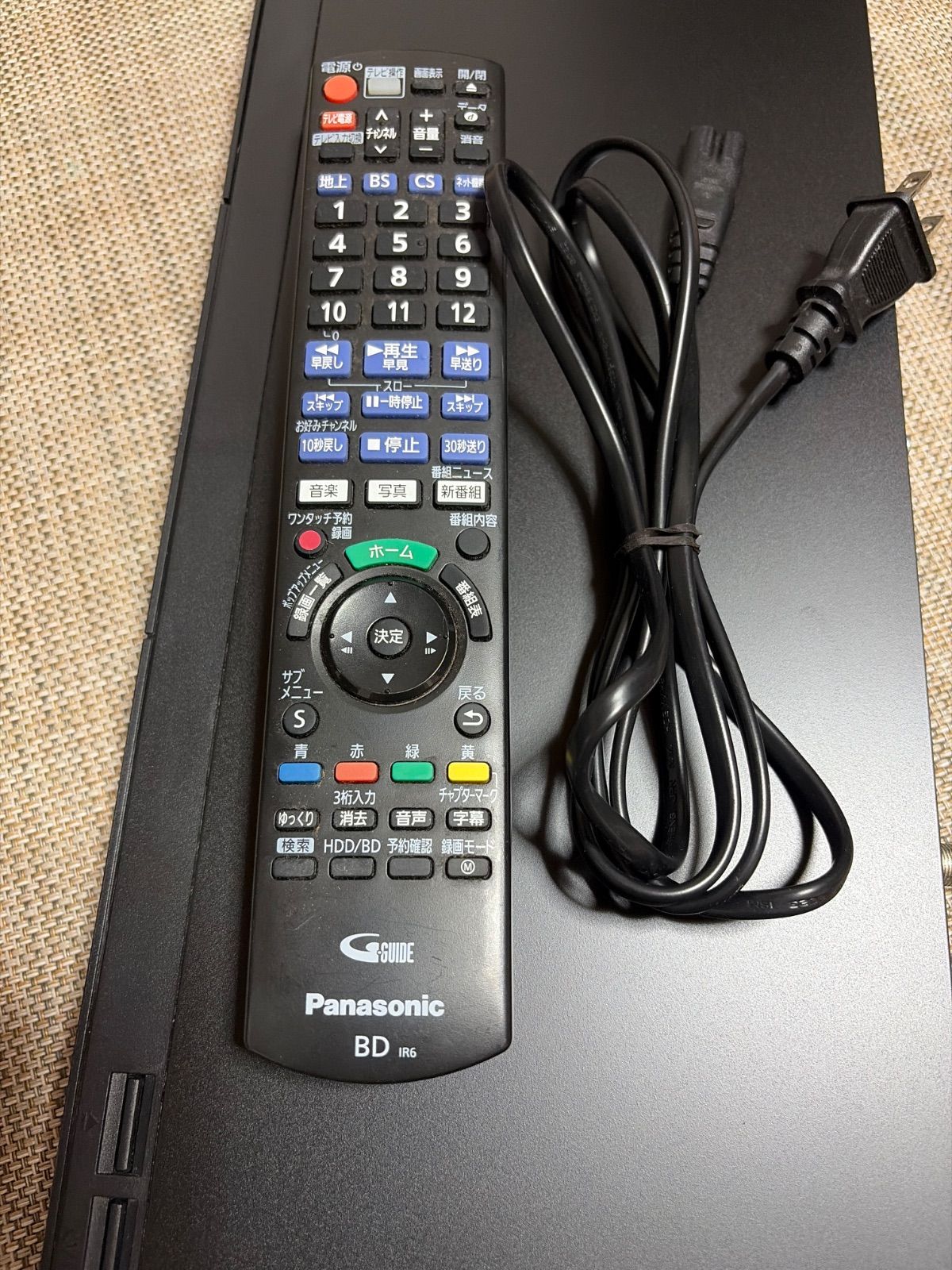 美品】パナソニック ブルーレイディスクレコーダー DMR-2W102 - メルカリ