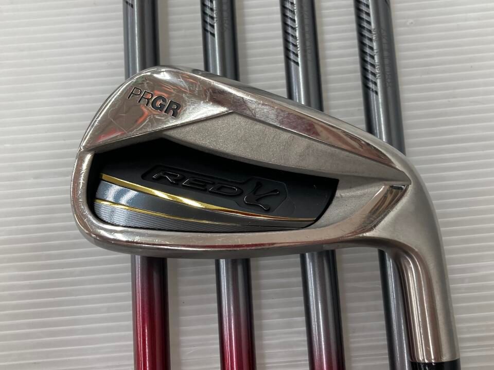 プロギア　RED TITAN FACE レディス　RED　アイアンセット　中古　ゴルフドゥ！大宮丸ヶ崎店【最短即日発送】