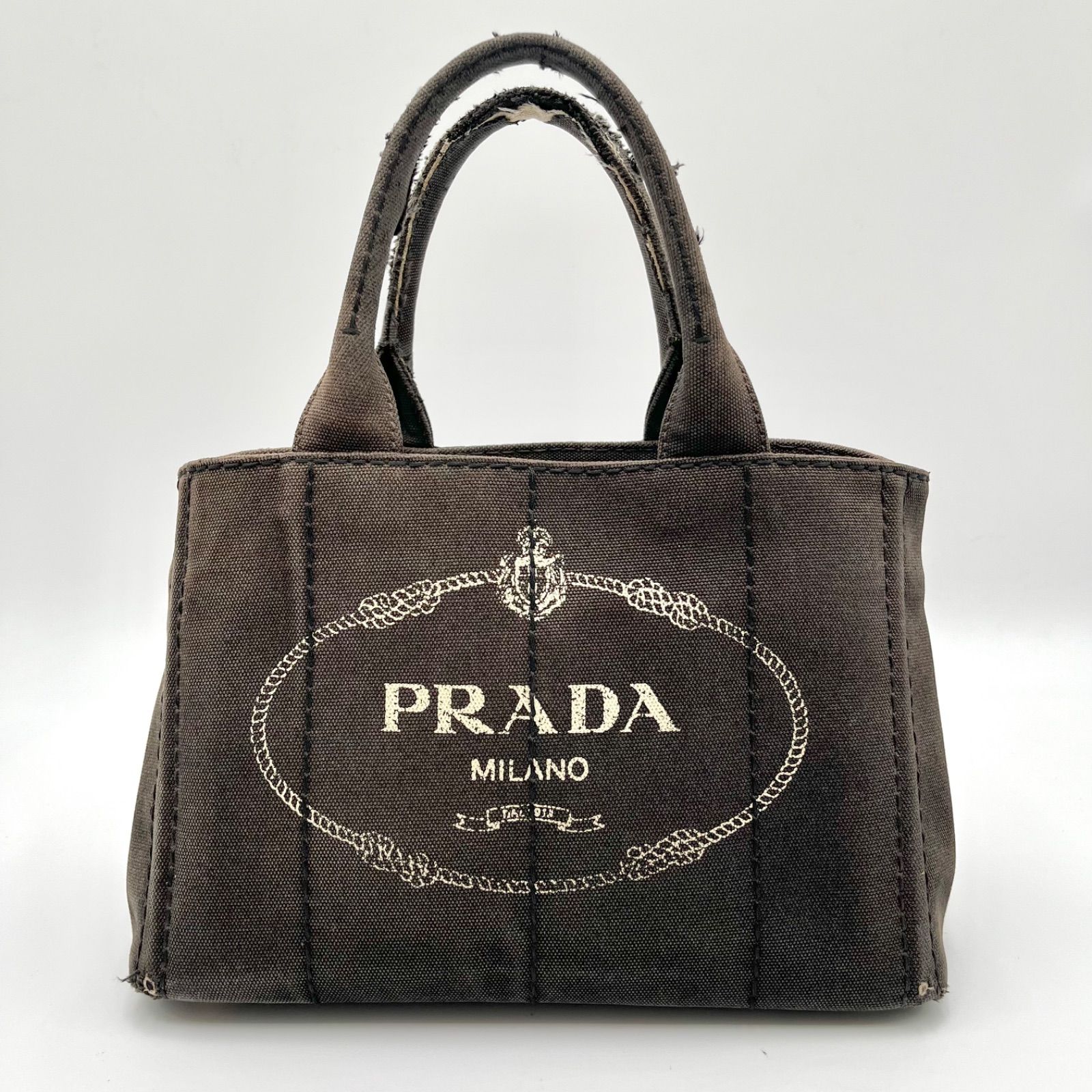 PRADA プラダ カナパ トートバッグ ハンドバッグ ブラック 黒 