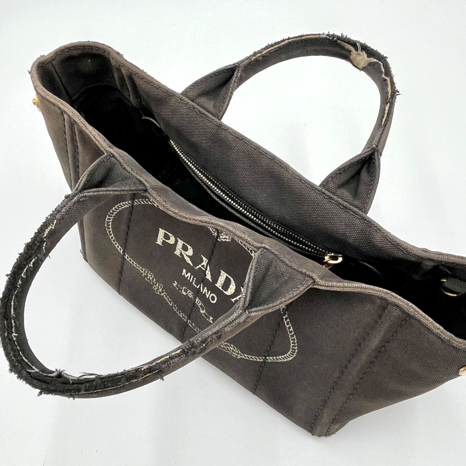 PRADA プラダ カナパ トートバッグ ハンドバッグ ブラック 黒 