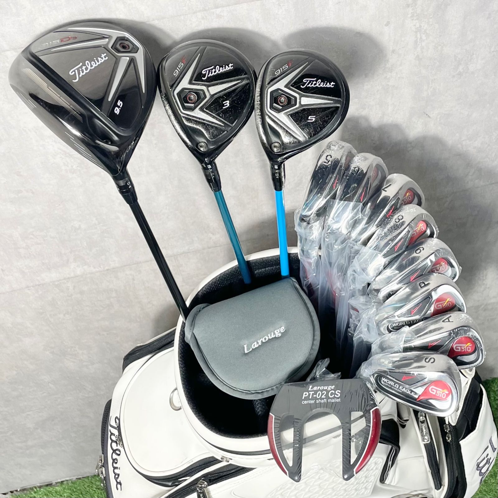貴重なレフティ！アイアン新品】Titleist 915D3 ゴルフクラブセット 12 