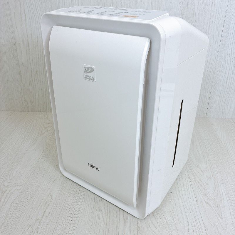 富士通 FUJITSU 加湿脱臭機 痛み汚れあり 通電確認済み 風出ました