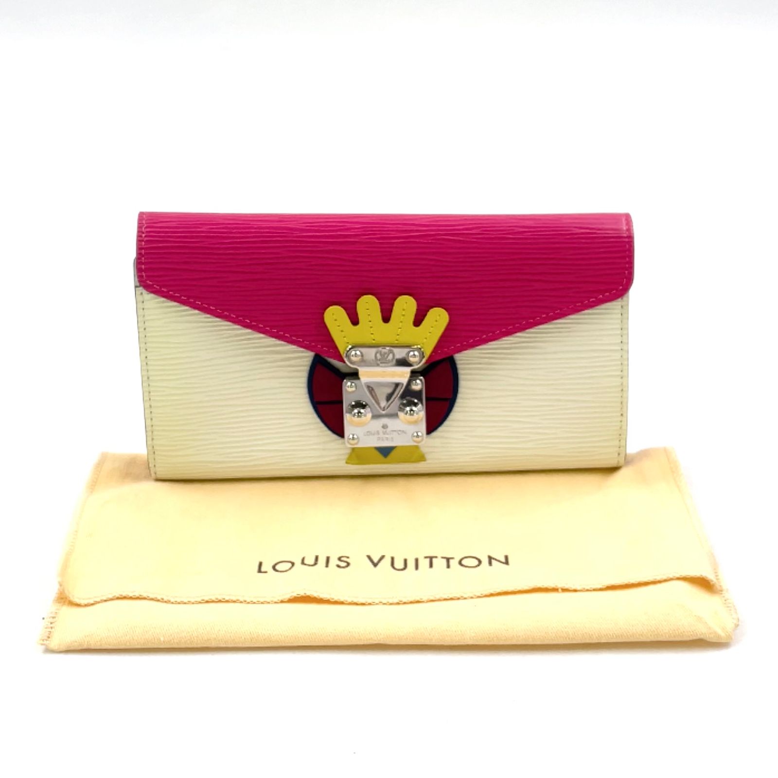 新着】LOUIS VUITTON トライバルマスク ポルトフォイユ・サラ レザー 