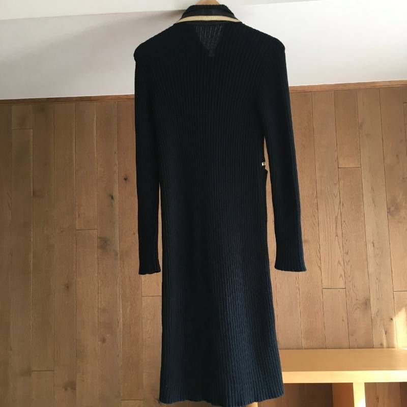『美品』PRADAプラダ　1990年代　ニット　ロングコート　サイズ 40 美品 PRADA プラダ ニット ロング コート カーディガン 40 - メルカリ