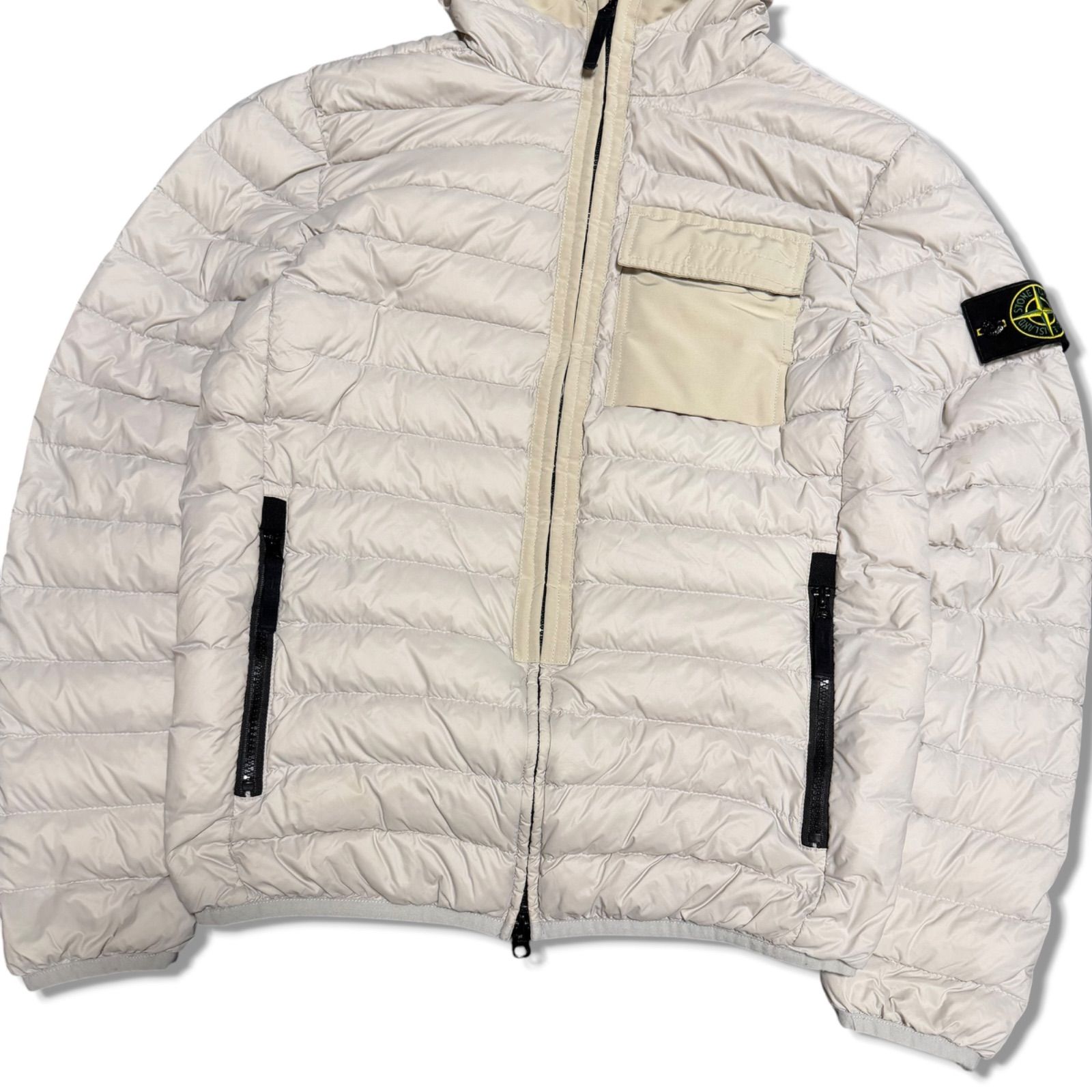 美品】STONE ISLAND ストーンアイランド Garment Dyed Micro Yarn Down