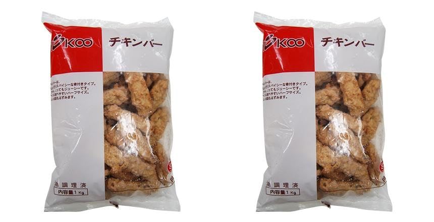 ヨコオフーズ チキンバーCH 1KG×2パック (まとめ買い)