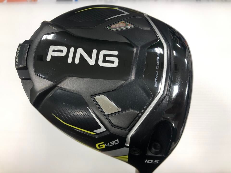 ピン G430 MAX 10.5度 ALTA J CB BLACK SRフレックス ドライバー 中古