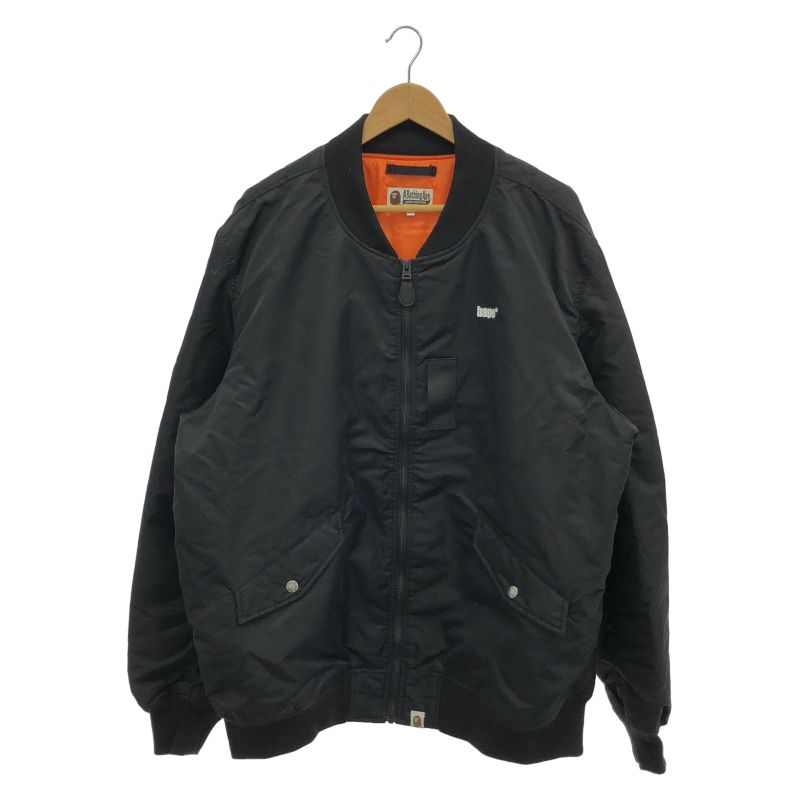 【中古】A BATHING APE MA-1 001GDJ201001H サイズ3XL ブラック アベイシングエイプ[19][240019534205] 中古】A BATHING APE MA-1 001GDJ201001H サイズ3XL ブラック ア