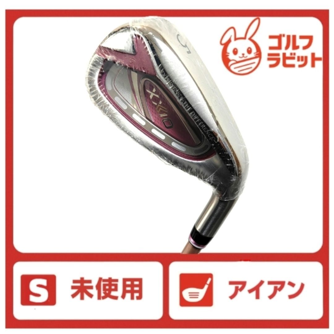 未使用 レディース ゼクシオ XXIO12 5番アイアン カーボンL ボルドー