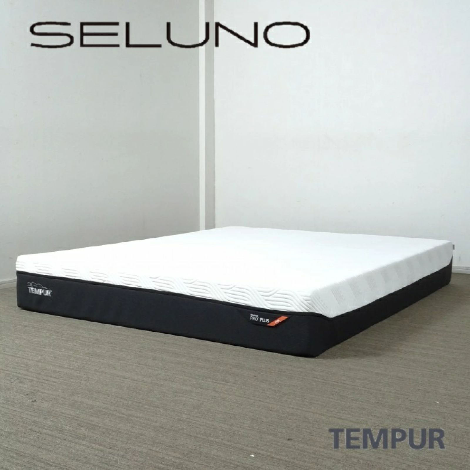 ◾︎SELUNO◾︎ 【展示美品】TEMPUR テンピュール Pro Plus / プロ プラス マットレス クイーン 厚み25cm / かため 41万 x540s