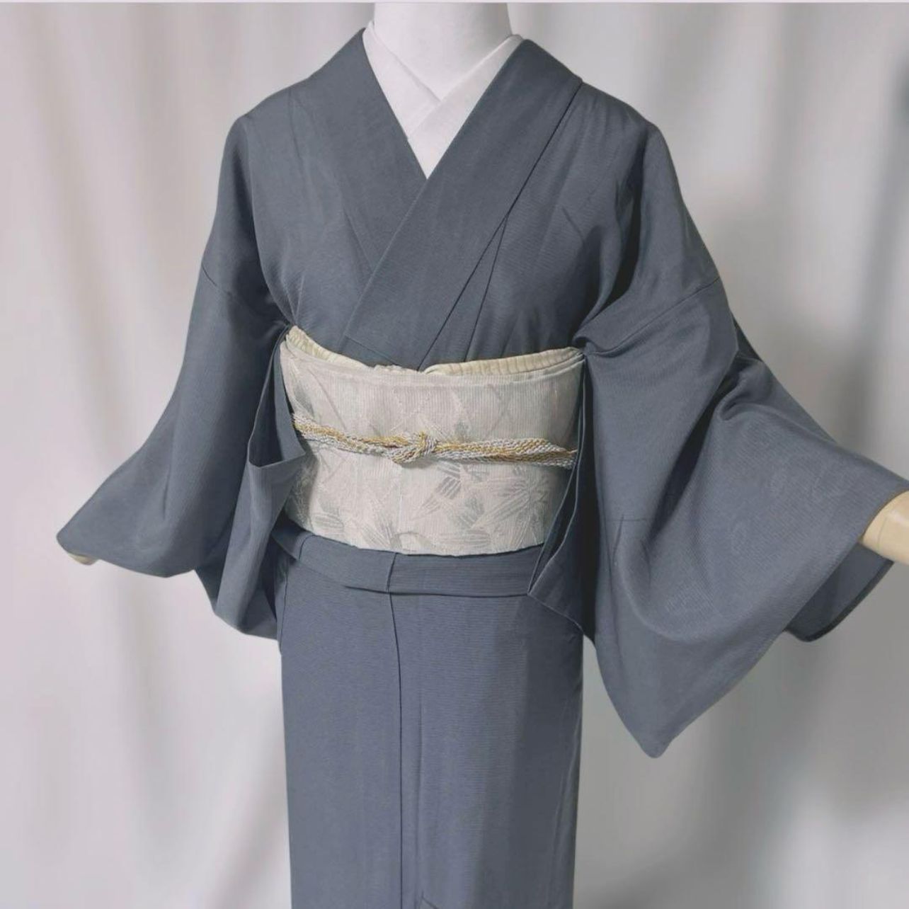 正絹 絽 訪問着 フルセット 美品 夏袋帯 新品夏帯締め 美品夏帯揚げ