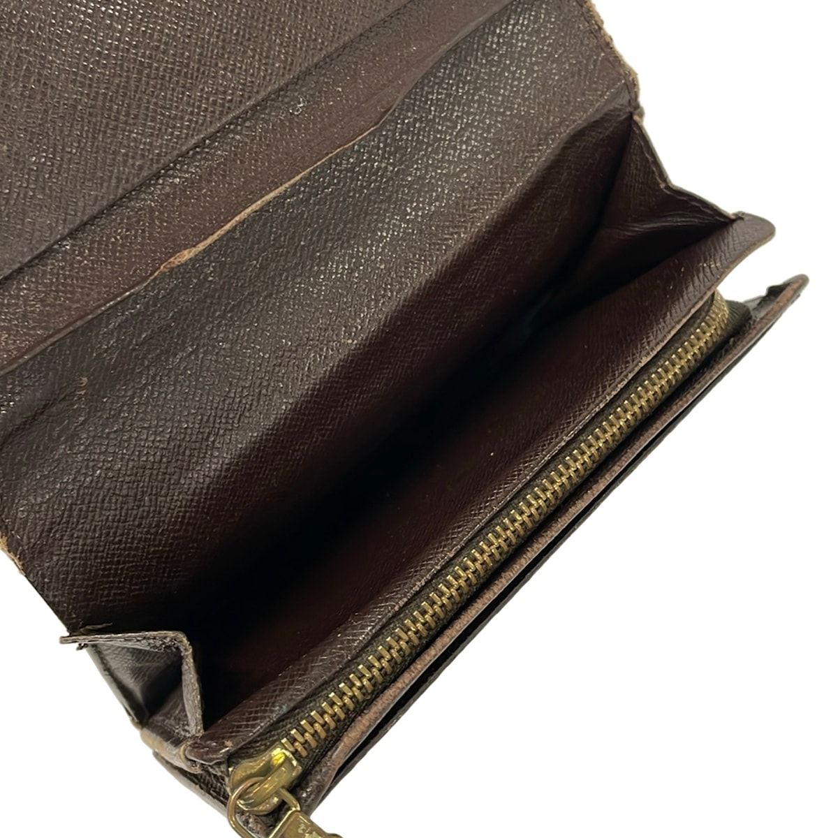 LOUIS VUITTON(ルイヴィトン) 2つ折り財布 ダミエ ポルト モネ・ビエ