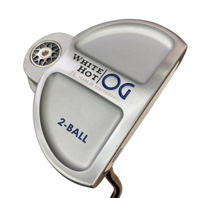 【中古】 オデッセイ WHITE HOT OG 2-BALL 32インチ レディース(ブルー) パター PT スチール (フレックスその他) レディース 女性用 右利き 右用 Bランク ゴルフクラブ