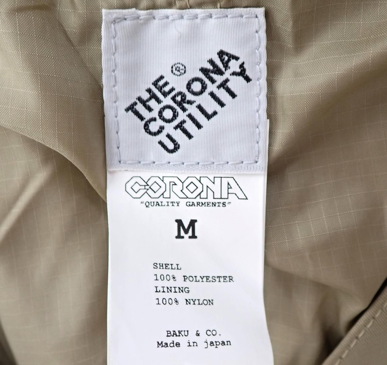 ☆7677☆THE CORONA UTILITY コロナ SLEEVELESS FISHING JACKET 