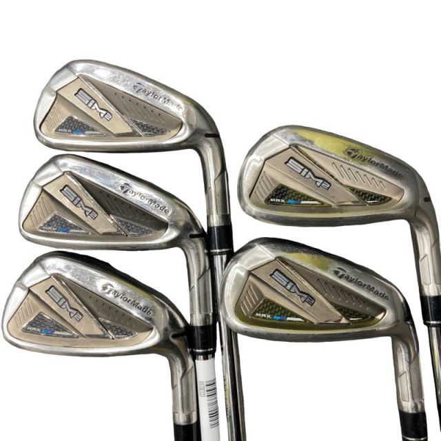 中古】 テーラーメイド SIM2 MAX 5S アイアンセット IR KBS MAX MT85