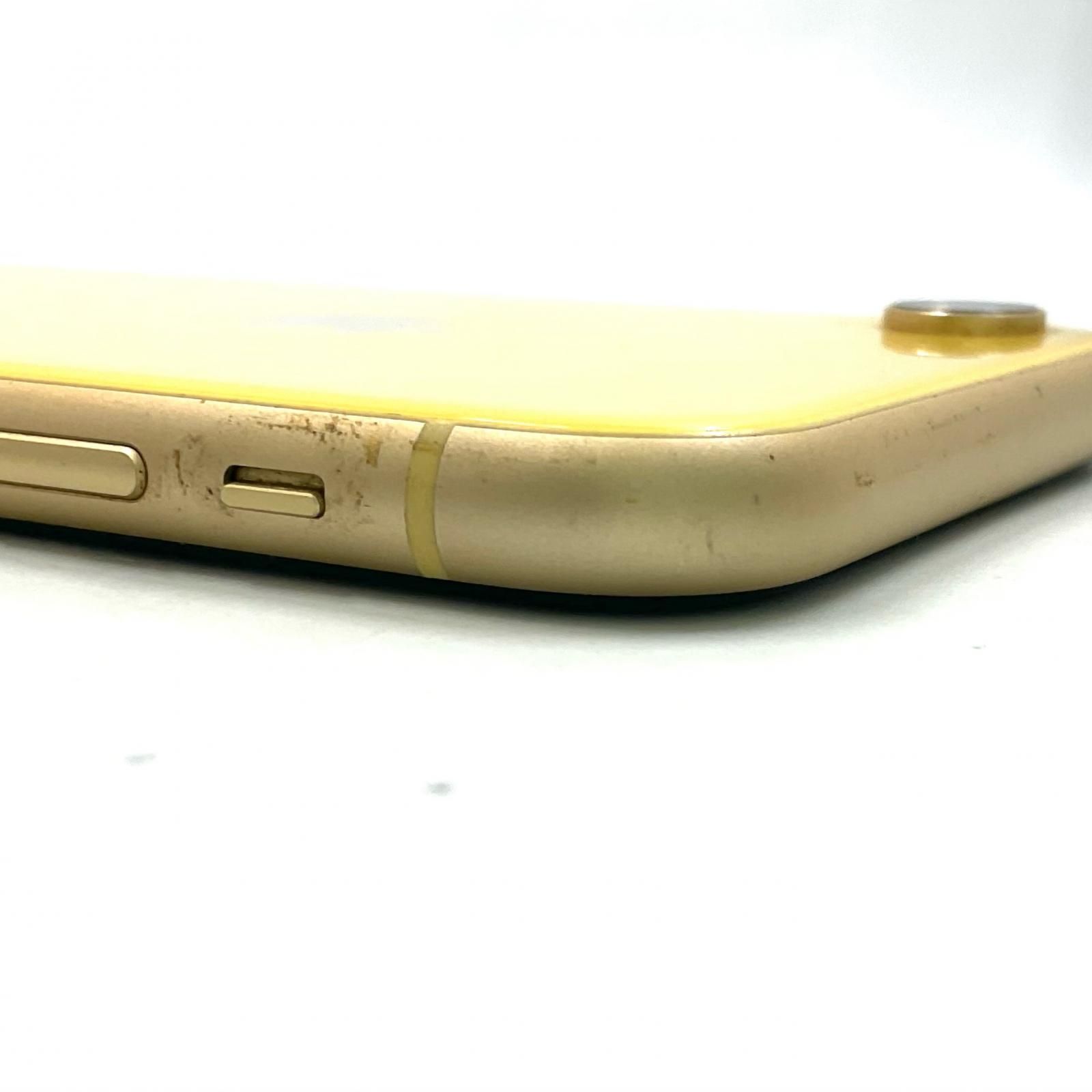 iPhone XR 128GB イエロー Softbank 動作確認済 - メルカリ