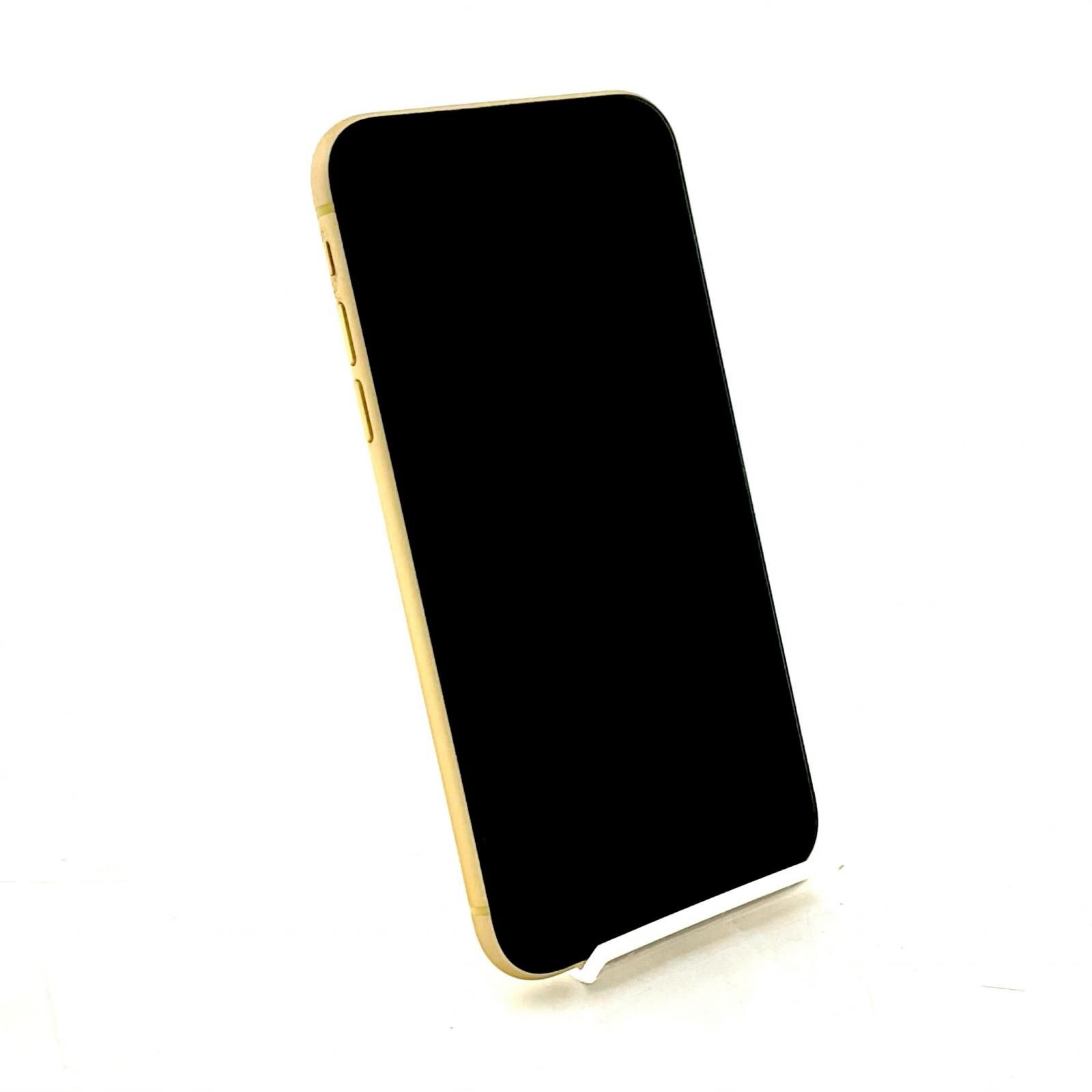 iPhone XR 128GB イエロー Softbank 動作確認済 - メルカリ