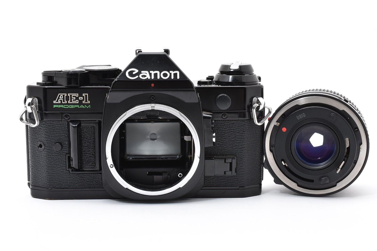 ☆良品☆ CANON AE-1 PROGRAM ボディ NEW FD 50MM F1.8 シャッター鳴き