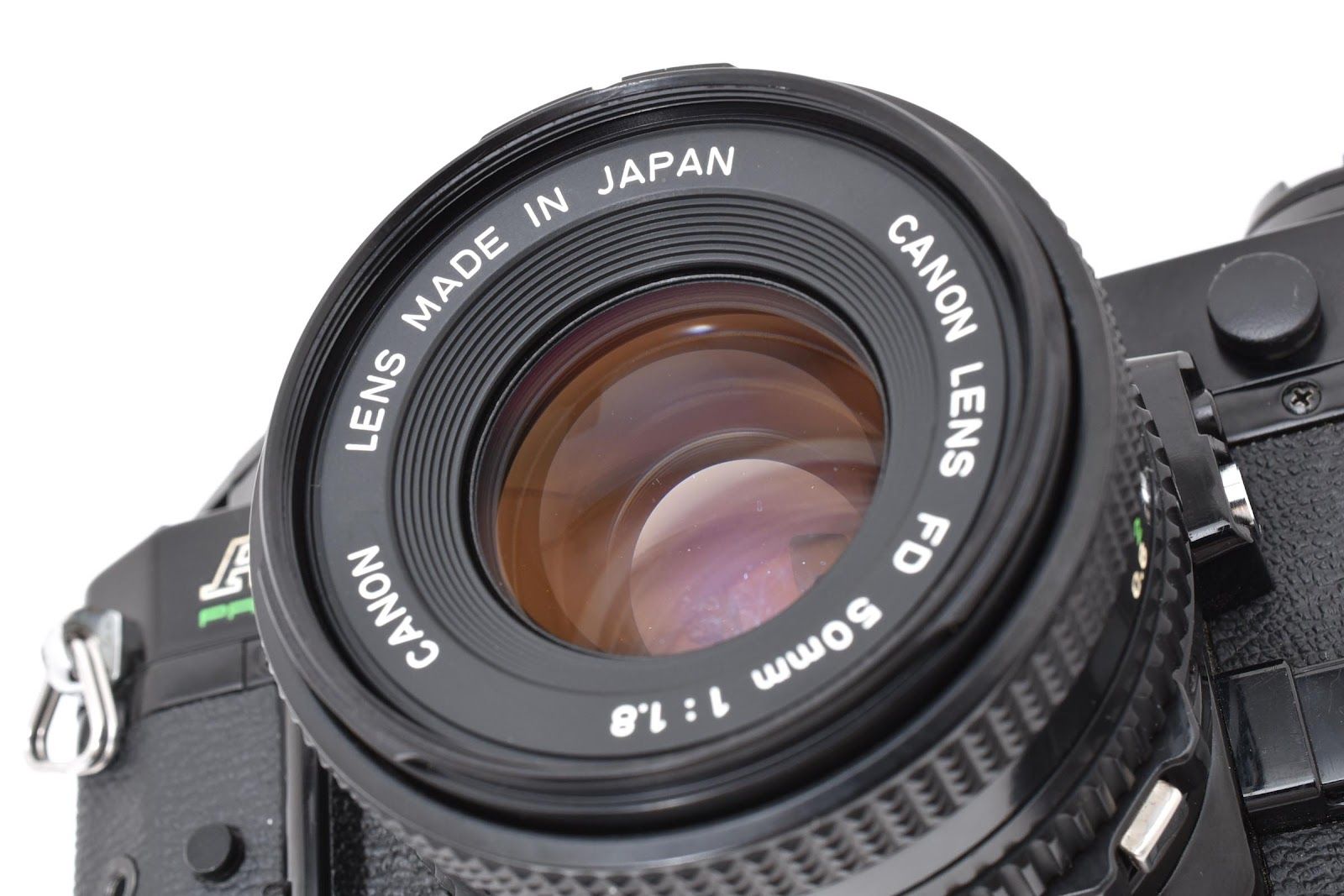 ☆良品☆ CANON AE-1 PROGRAM ボディ NEW FD 50MM F1.8 シャッター鳴き