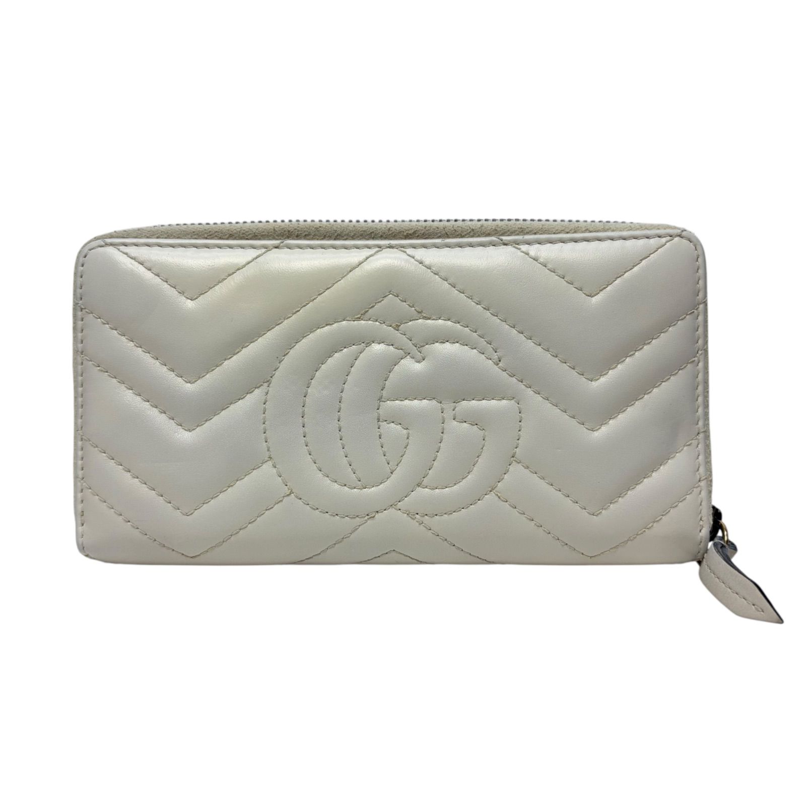 4537 GUCCI グッチ マーモント GG インターロッキング ラウンド 