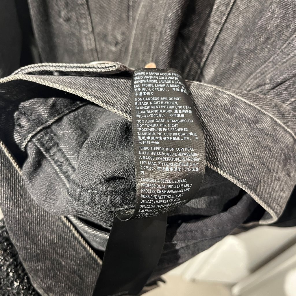 BALENCIAGA バレンシアガ 20SS LOGO DENIM JACKET デニムジャケット